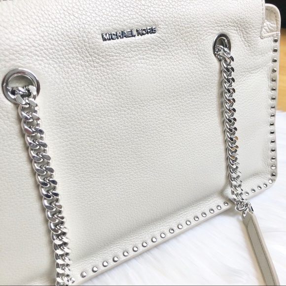 SOLD - Michael Kors || Astor Leather Satchel - Picture 5 of 8